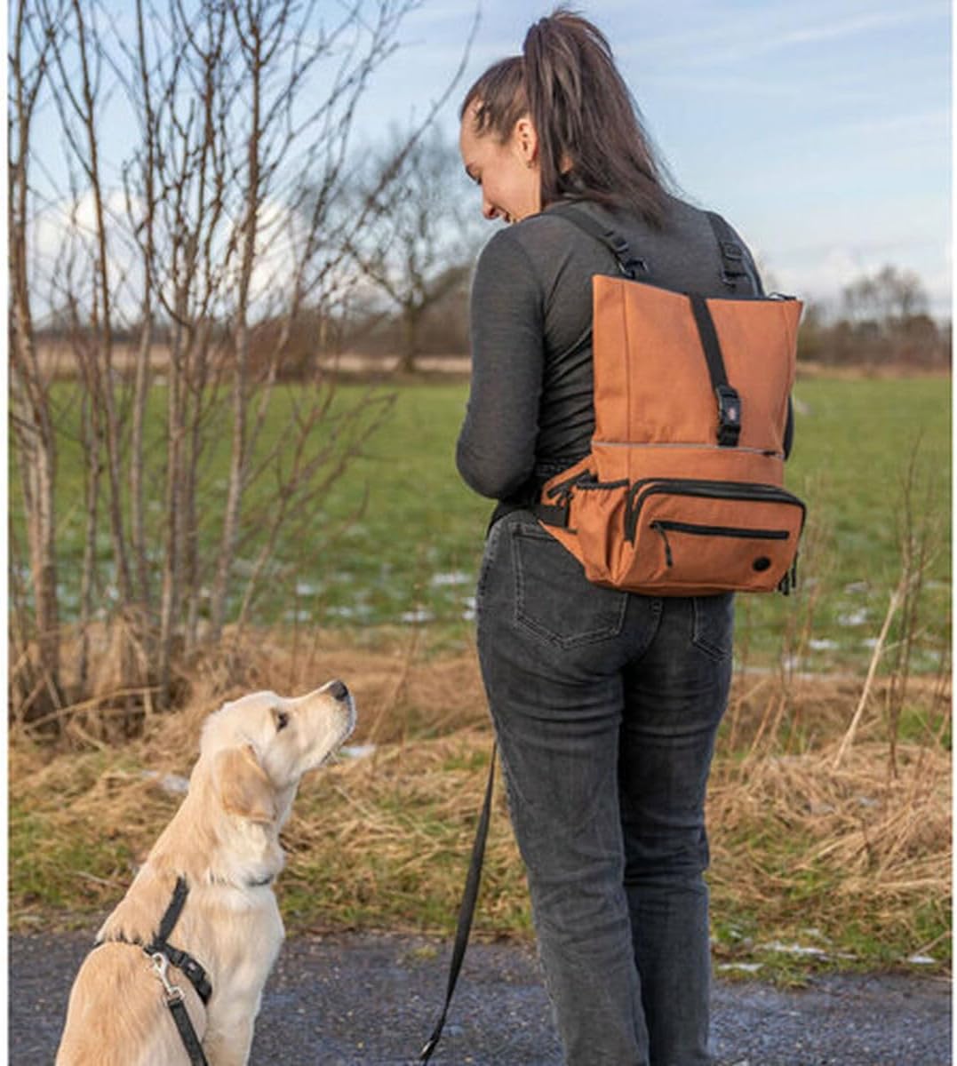 Trixie Rolltop Tasche für Haustiere, Orange, Marke: Trixie - EAN: 4047974288672