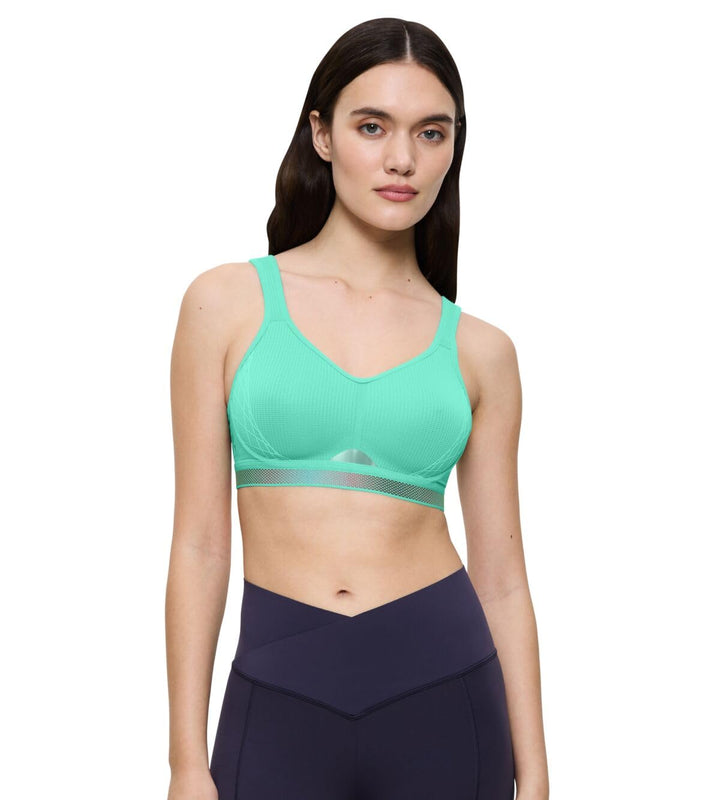 Triumph Damen Triaction Cardio Flow P Ex Bra 70B Ice Drop, 70B Ice Drop
