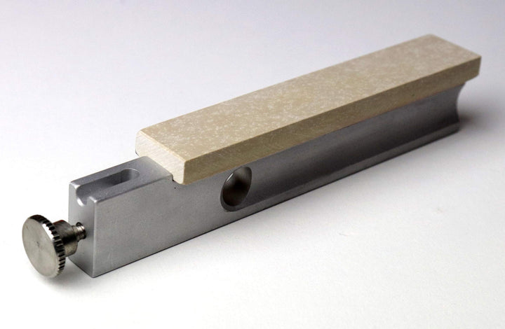 Belgischer Brocken Schärf-Schleifhilfe I Gelber Körnung 8000-10000 auf Aluminiumträger I Format 100x