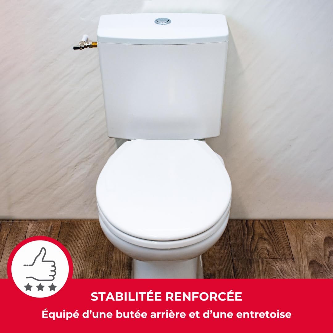 Wirquin Reviso 50717359 Spülkasten, wassersparend, niedrig hängend