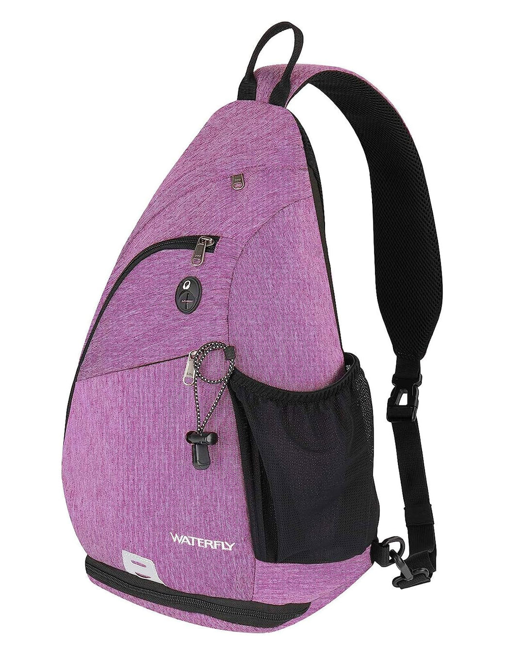 WATERFLY Sling Bag Crossbody Backpack Schulterrucksack mit verstellbarem Schultergurt Perfekt für Ou