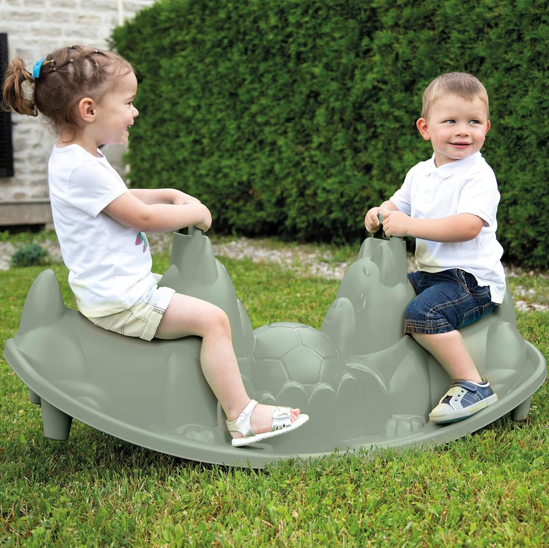 Smoby Life Schommel Hond Groen Grau Recycelt, Grau Recycelt
