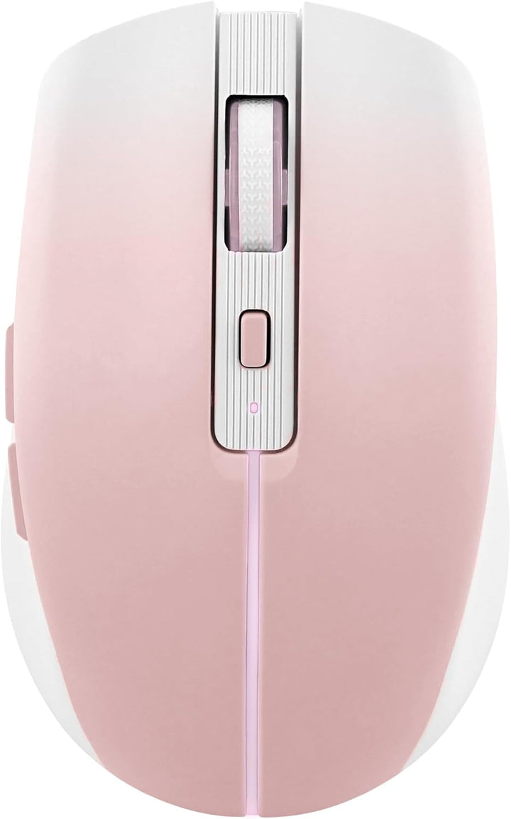 T'nB - Kabellose Maus, Dual Mode Bluetooth und USB-A, Wiederaufladbar, Lange Akkulaufzeit, Leise, 16