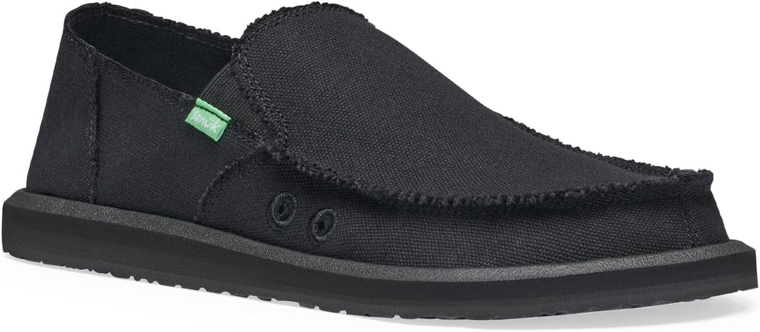 Sanuk Herren Vagabond Slipper 42 EU Blackout, 42 EU Blackout