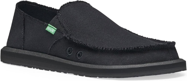 Sanuk Herren Vagabond Slipper 42 EU Blackout, 42 EU Blackout