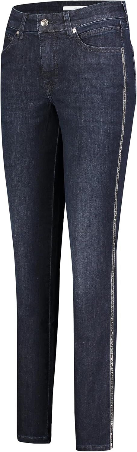 Mac Damen Jeans Melanie Feminine Fit darkblue (83) 38/34