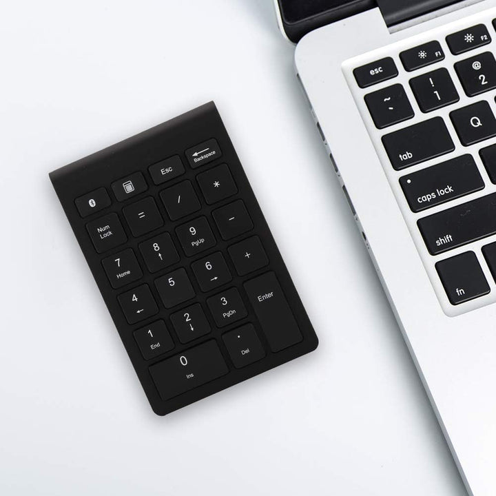 Goshyda 22 Tasten Numerisches Tastenfeld, Bluetooth Wireless Keyboard, Portable Financial Accounting