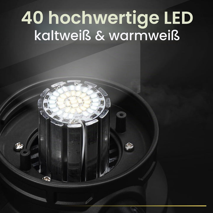Favour LED Laterne Outdoor Lampe hell 1300 Lumen | Camping Lampe, IP64 wasserdicht, stossfest | Camp