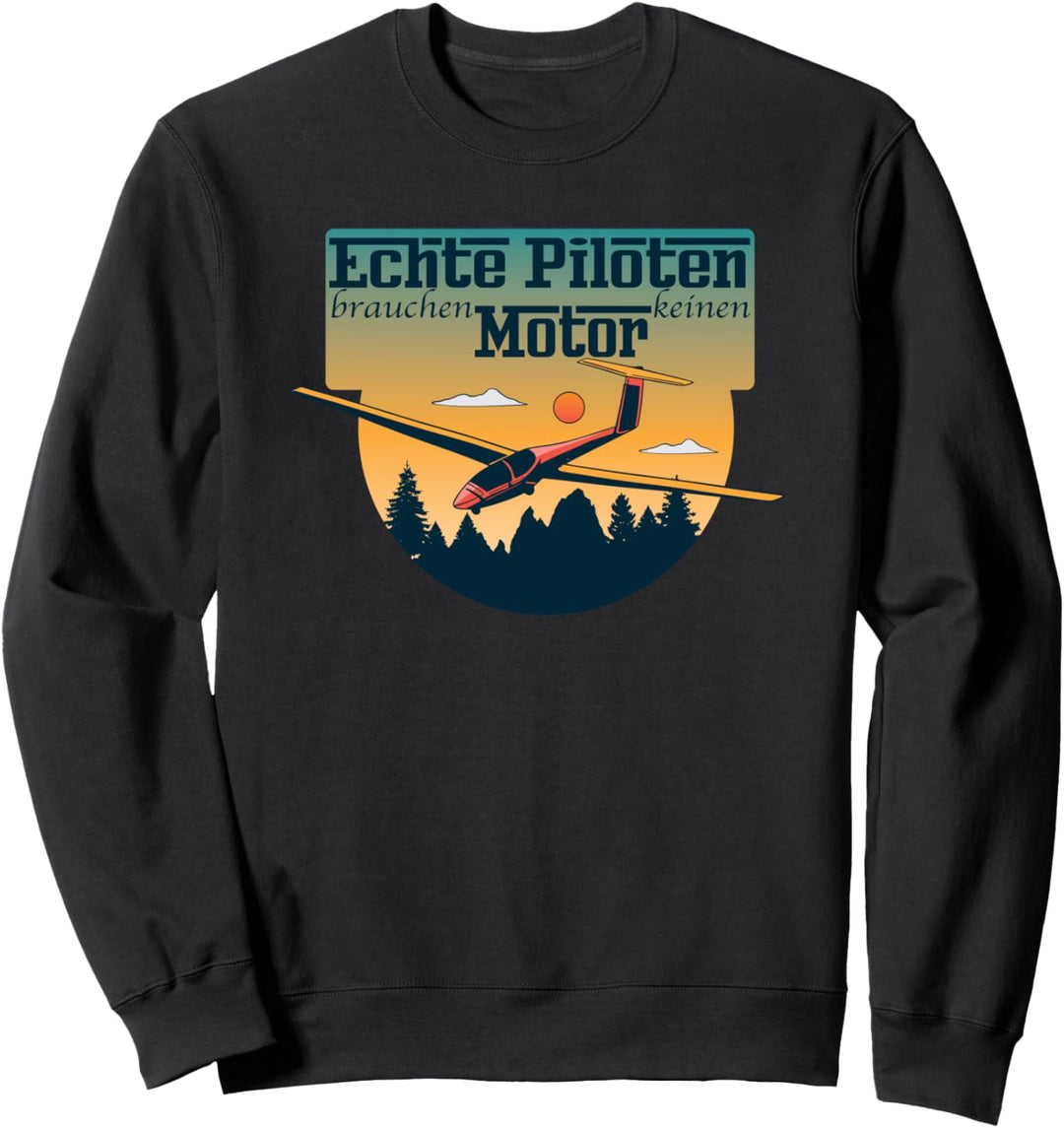 Segelflug Segelflieger Segelflugzeug Fliegen Pilot Geschenk Sweatshirt