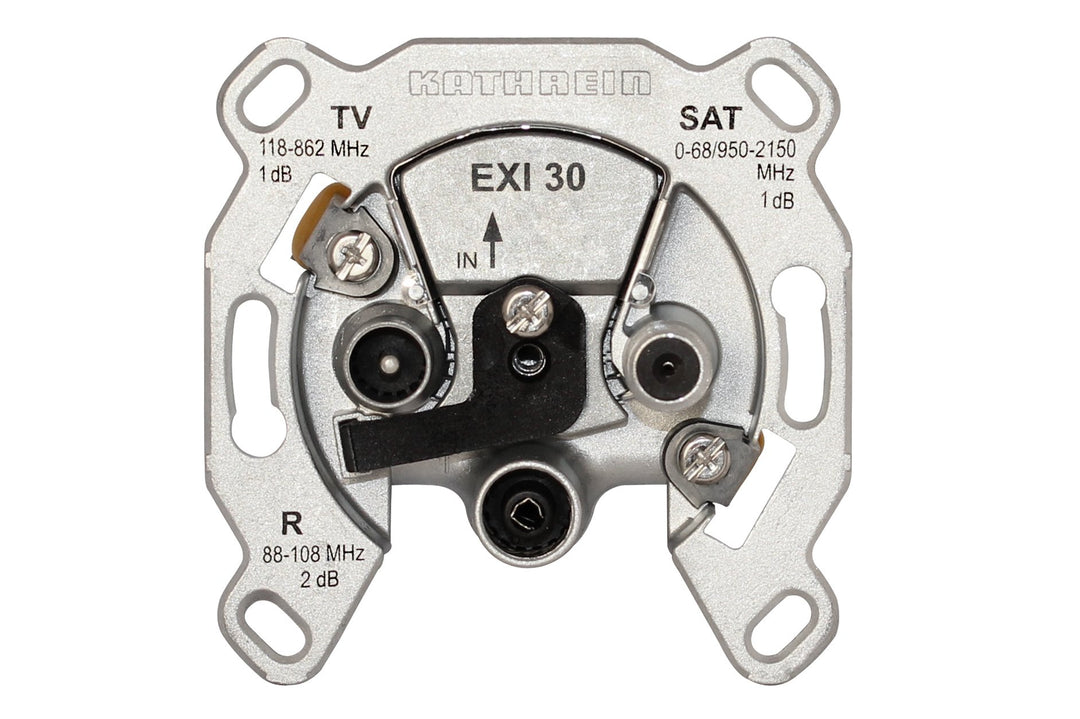 Kathrein EXI 30 Sat-Einzelanschlussdose (3-fach) für Modem EXI01/EXI3508