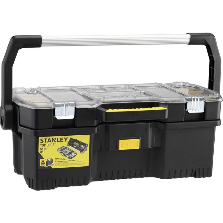 Stanley Werkzeugtrage 2-in-1 Set (67 x 32 x 25 cm, mit Organizeraufsatz, beide Einheiten getrennt ve
