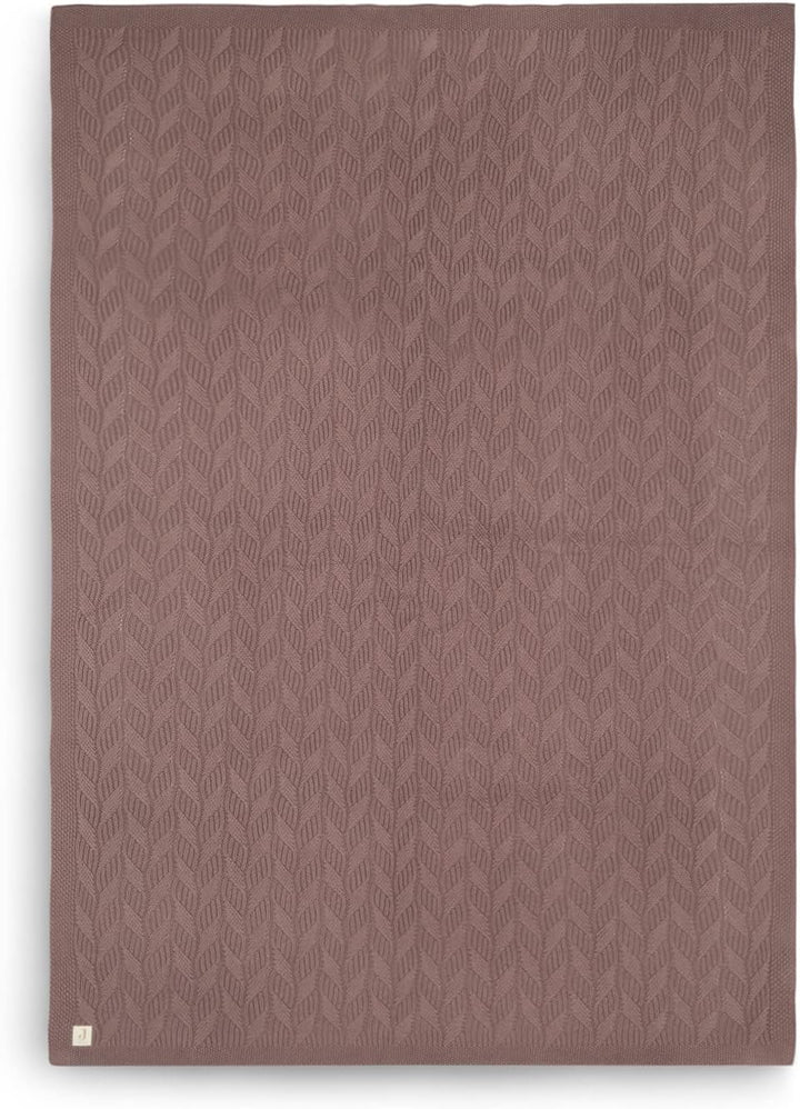 Jollein 516-511-66036 Baby Blanket 75 x 100 cm Spring Knit Chestnut