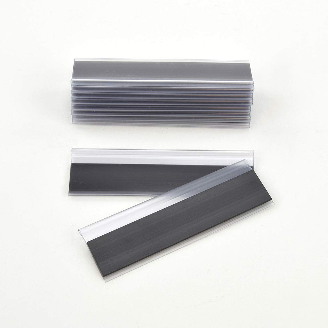 Magnetische Etikettenhalter für Einstecketiketten 500 mm Breit/Tickethalter/Etiketten Halter (18 mm