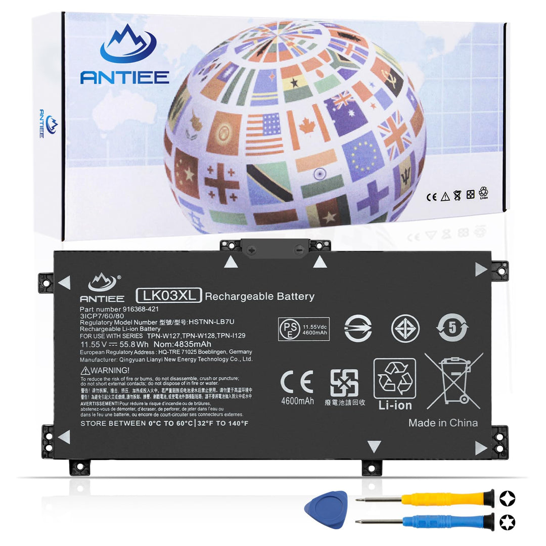 LK03XL Laptop Akku für HP Envy X360 Convertible 17-AE 17M-AE 17T-AE 17-BW 17M-BW 17-CE 17M-CE 17T-CE