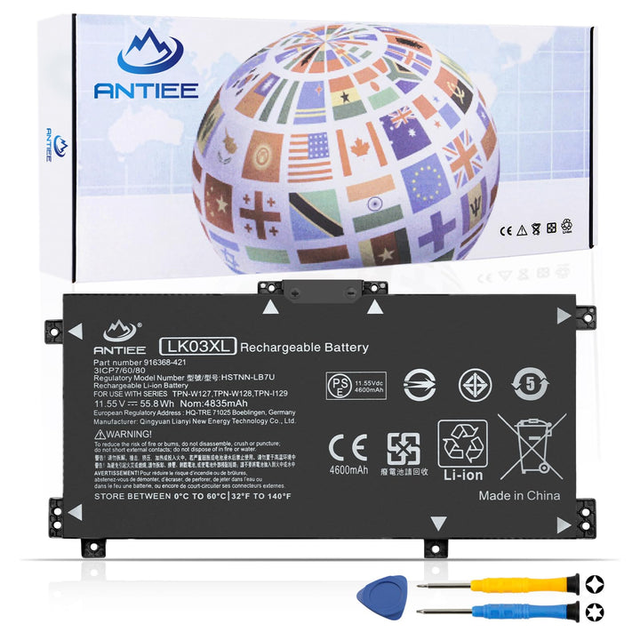 LK03XL Laptop Akku für HP Envy X360 Convertible 17-AE 17M-AE 17T-AE 17-BW 17M-BW 17-CE 17M-CE 17T-CE
