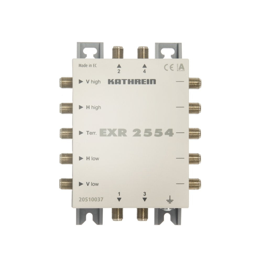 Kathrein EXR 2554 Satelliten-ZF-Verteilsystem Multischalter (1 Satellit, 4 Teilnehmeranschlüsse, Kas