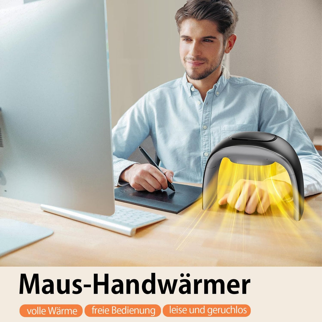 Heizlüfter Energiesparend,Faltbare Beheizbare Tischunterlage Handwärmer für Schreibtisch,Thermostat
