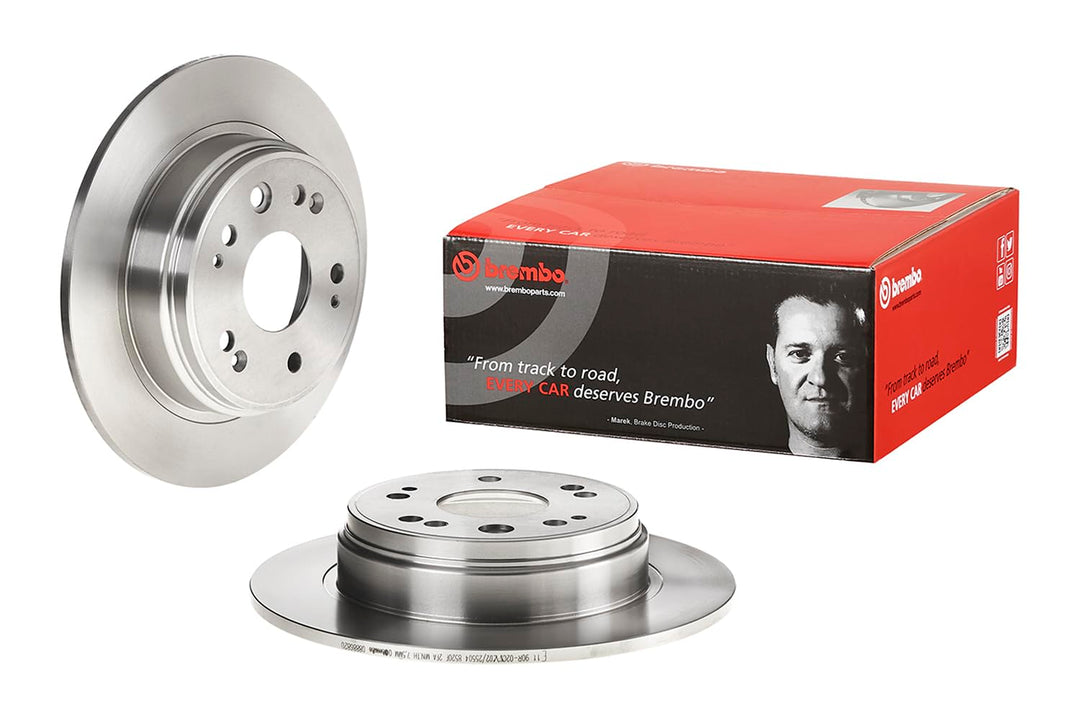 Brembo 08.8868.20 Hintere Bremsscheibe, Anzahl 2