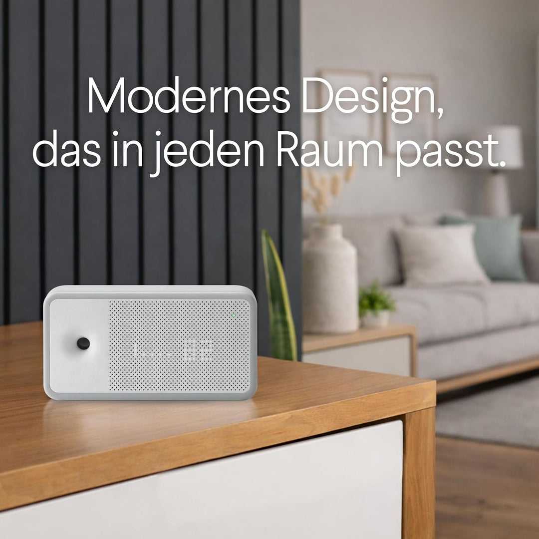 AWAIR - Luftqualität Messgerät - Innovatives CO2 Messgerät (Kohlendioxid Melder) - Monitor für Tempe