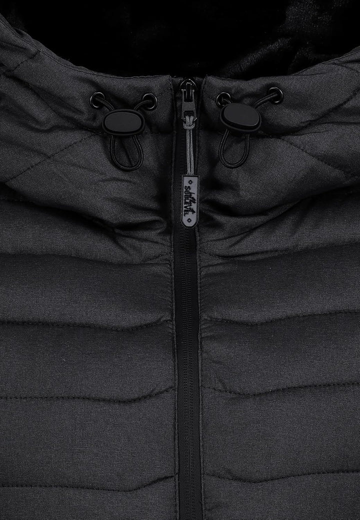 Sublevel Damen Übergangs Jacke Herbst Winter Outdoorjacke mit Kapuze sportlicher Damen Mädchen Parka