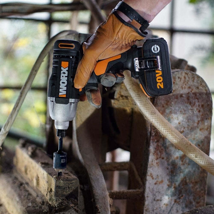 WORX WX291 Akku-Schlagschrauber 20V – Leistungsstarker Akkuschrauber zum Schrauben – max. Drehmoment