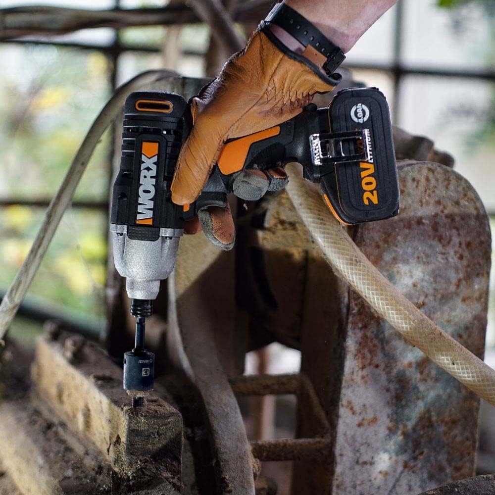WORX WX291 Akku-Schlagschrauber 20V – Leistungsstarker Akkuschrauber zum Schrauben – max. Drehmoment