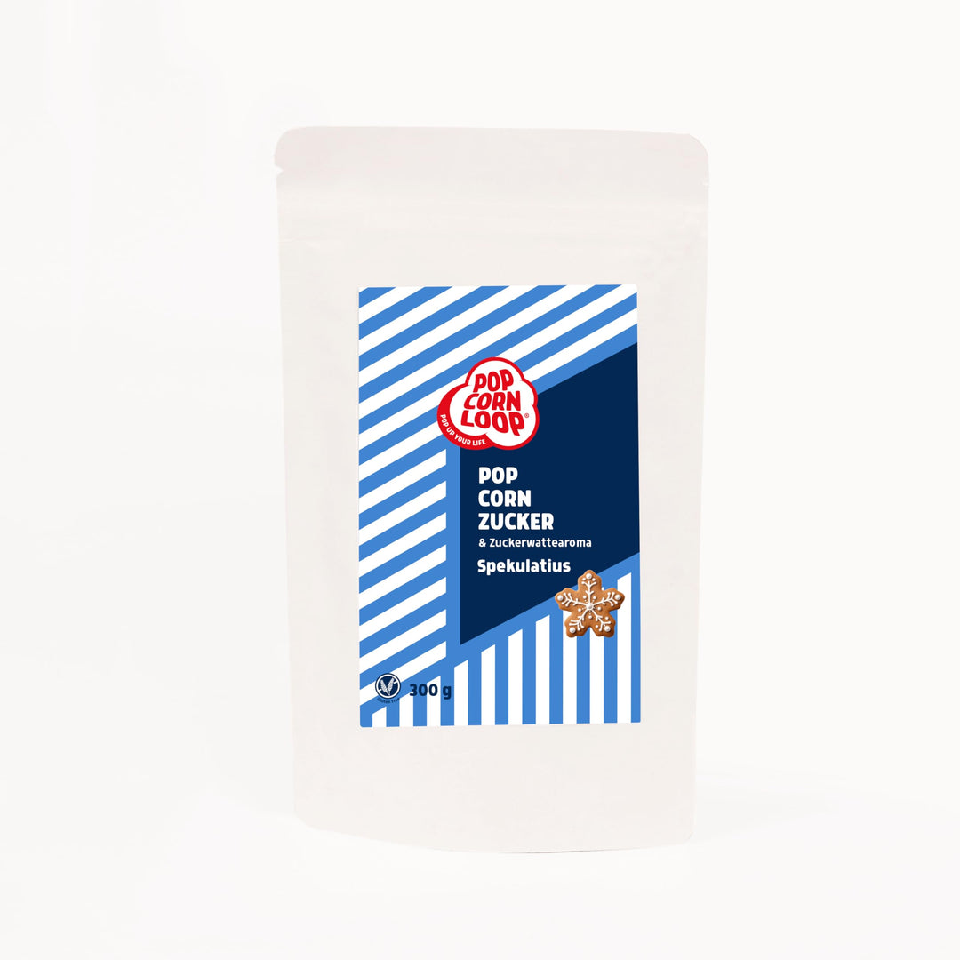 Popcornloop Spekulatius 300g Gewürz Popcornzubereitung Popcorn Mais Gewürz zum Verfeinern Kochen Bac