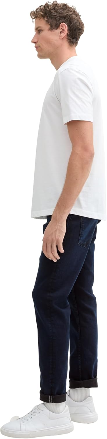 Tom Tailor Denim Herren Piers Slim Jeans 28W / 32L 10170 - Blue Black Denim, 28W / 32L 10170 - Blue