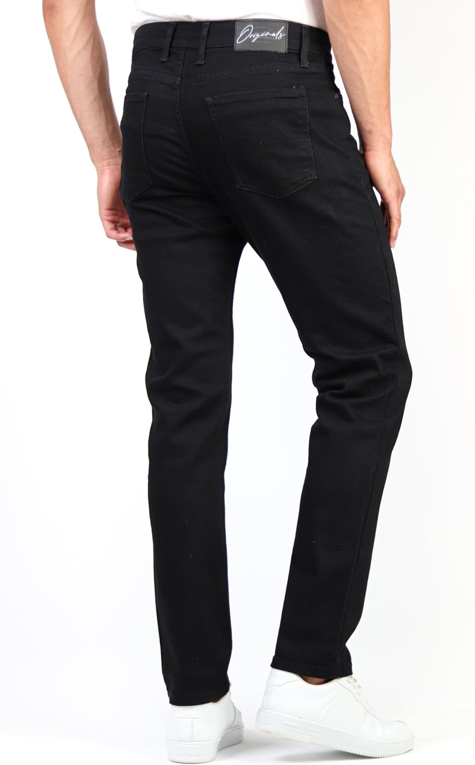 HALAT'S Herren Jeans Slim Fit - Baumwolle Jeanshose Stretch für Herren mit Schlanke Elastizität 30W