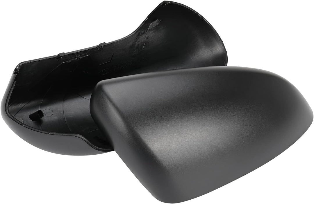 Auto Spiegelkappen, Ersatz für Nissan Qashqai 2007–2014 strukturierte schwarze Aussenspiegelabdeckun