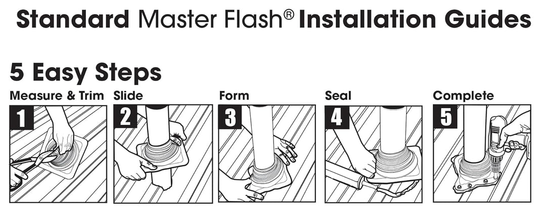 MASTER FLASH Dachdurchdringung zum Schutz Gegen das Eindringen von Wasser Rohrmanschette Dachdurchfü