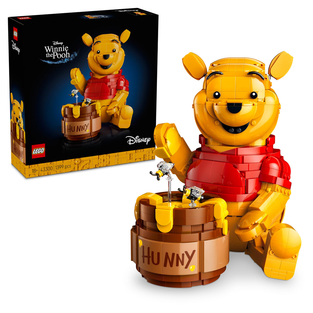 LEGO | Disney Winnie Puuh - Modellbau für Erwachsene zum Ausstellen - mit Honigtopf, Sammler Minifig