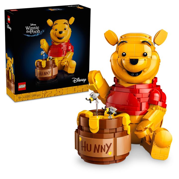 LEGO | Disney Winnie Puuh - Modellbau für Erwachsene zum Ausstellen - mit Honigtopf, Sammler Minifig