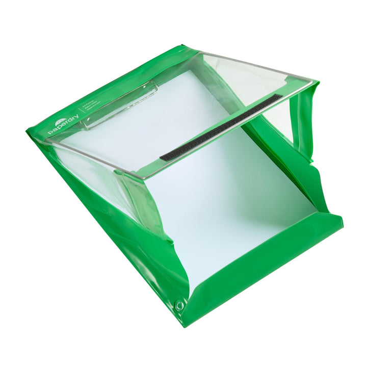 Grünes Wasserfestes Klemmbrett A4 Hochformat, Hochwertiges PVC, 18 Monate Garantie, Klemmbrett mit D