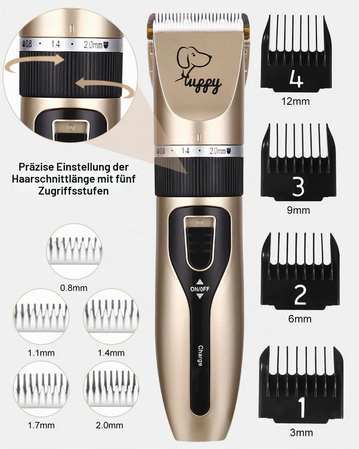 Elektrische Hundetrimmer Schnurlosen, Professionelle Hunde-Haarschneidemaschine, Hunde-Haarschneidem