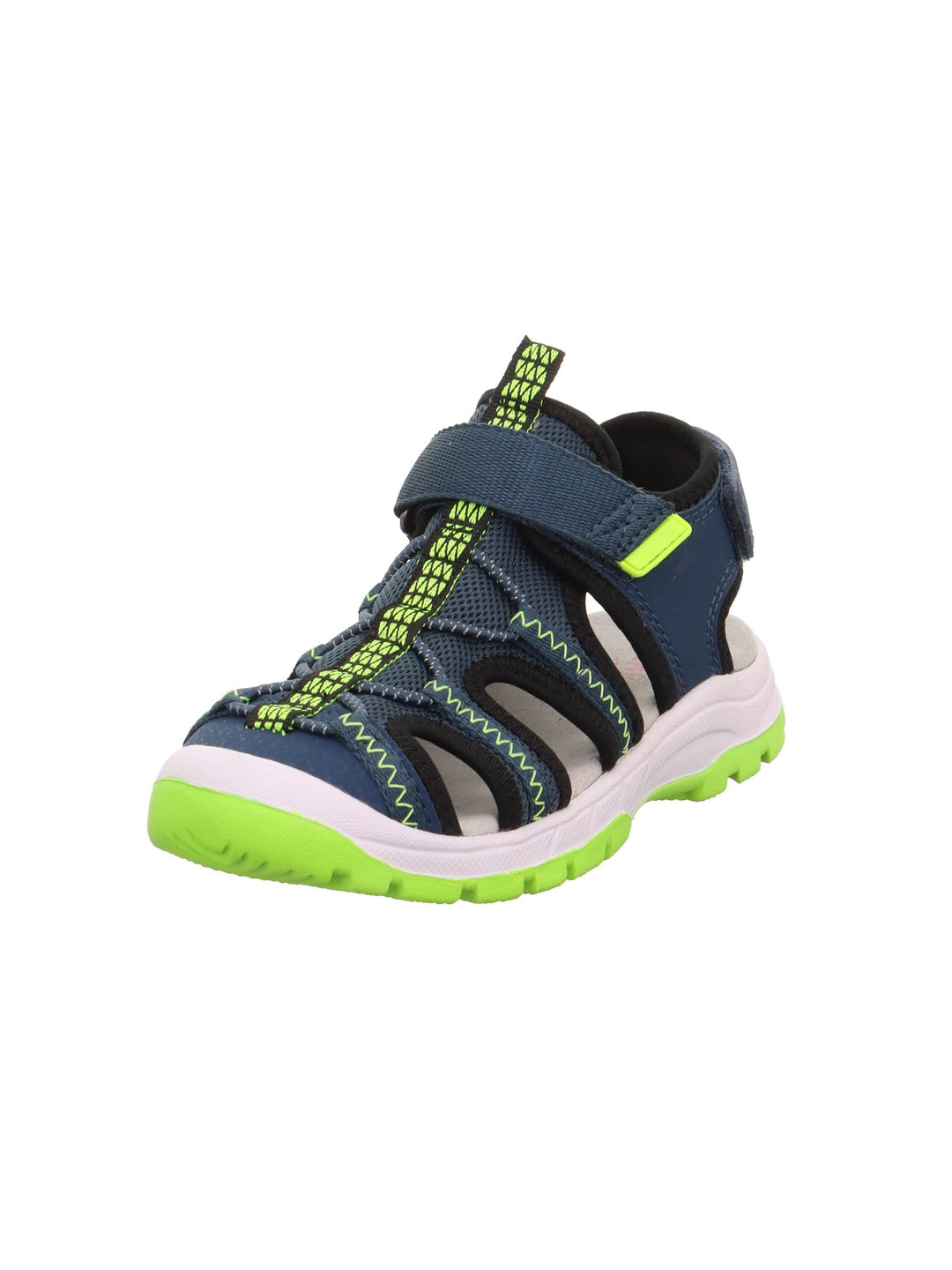 Superfit Jungen Tornado Light Sandale 27 EU Weit Blau Gelb 8010, 27 EU Weit Blau Gelb 8010