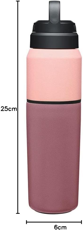 Camelbak Unisex – Erwachsene Multibev SST Vacuum Trinkflasche, Terracotta Rose/Pink, 650 ml Terracot