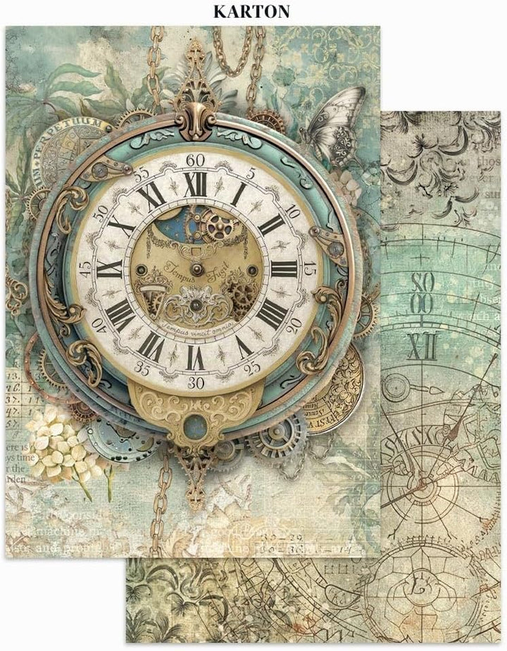 Stamperia - Junk Journal Stickers, Cut-Outs, and Backgrounds for Scrapbooks, Albums, Card Making, Bu