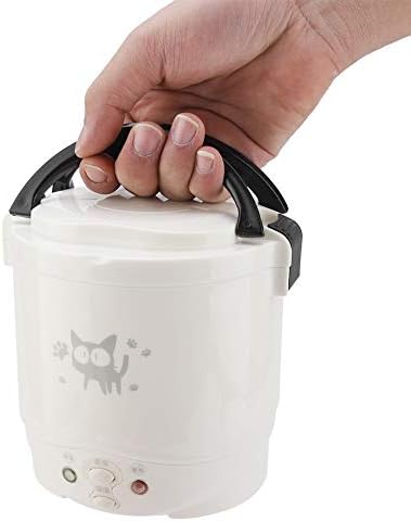 USB-Reiskocher, Tragbarer Mini-Reiskocher, Dampfgarer, 12 V, 100 W, 1 L, Antihaftbeschichtet, Elektr