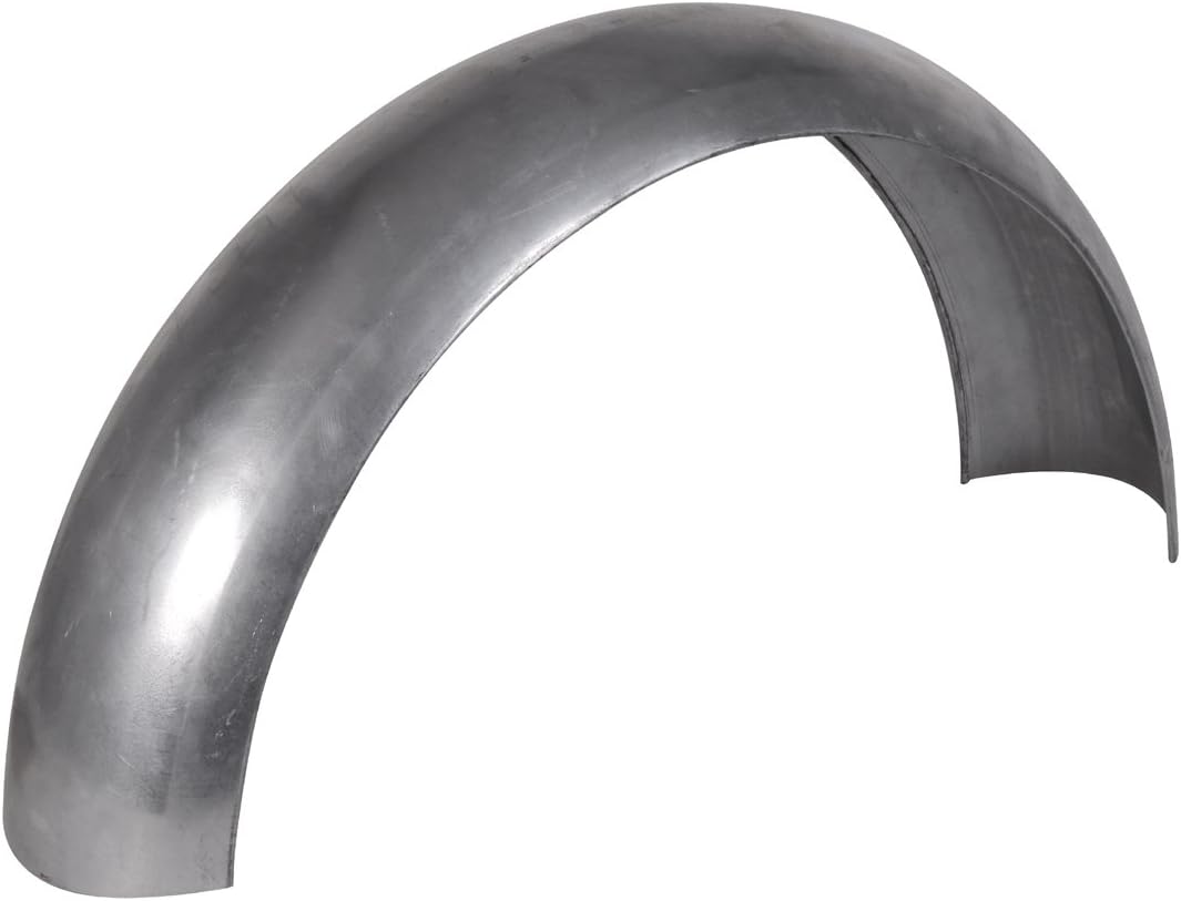 Universeller Heckfender aus Stahl, oberflächenverzinkt Breite: 150 mm Dicke: 1 mm mit Bördelung~