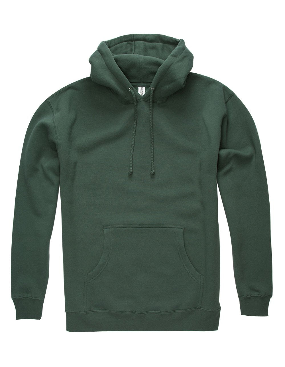 Independent Trading Co. Mens Hooded Pullover Sweatshirt (IND4000) XS Army, XS Army