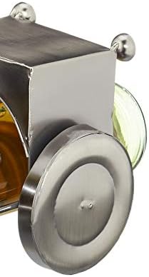 Flaschenhalter Weinflaschenhalter Traktor Trecker Metall Figur Skulptur Deko