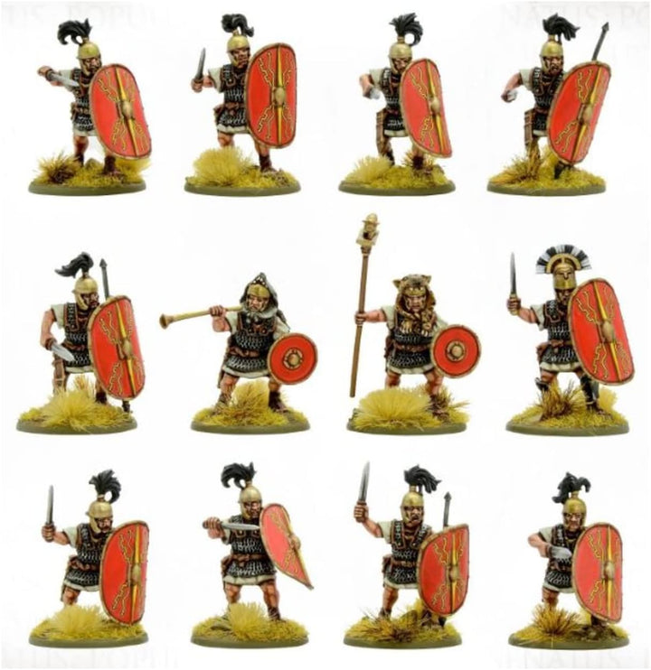 Warlord Games - SPQR: Caesars Legionäre Legionäre mit Gladius und Schlinge