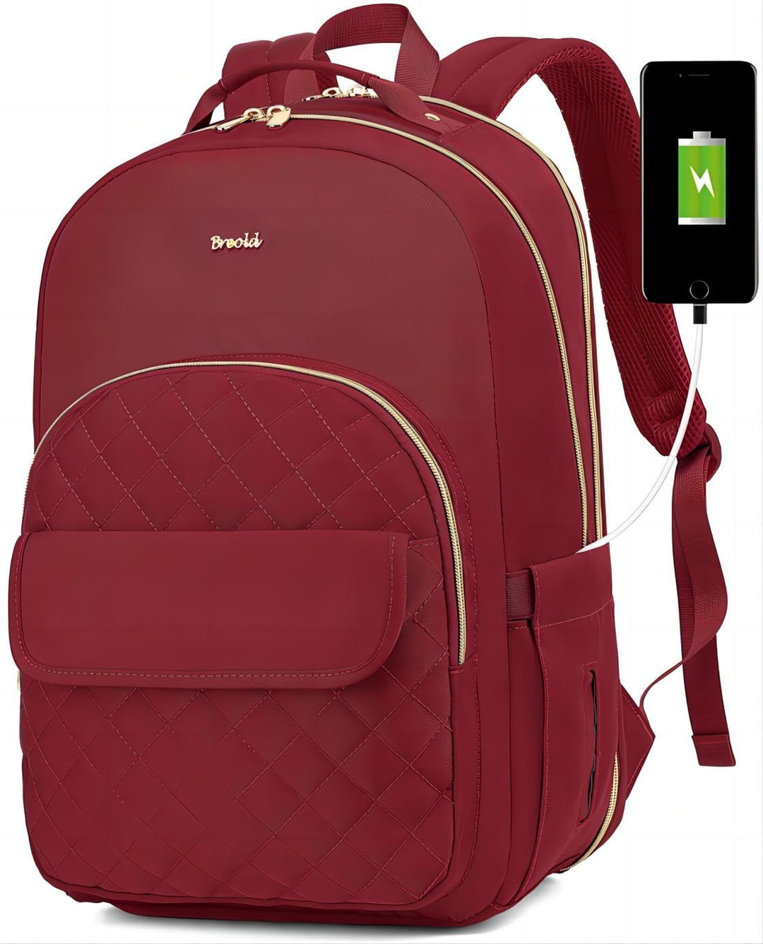 Rucksack Laptop Damen Rucksack Mädchen für Universität Studium Arbeit Büro,Lehrerrucksack Schulrucks