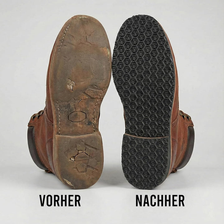 Langlauf Schuhreparatur Zellkautschuk Langsohle Sohle Black Star Extradick 6mm, 36/48, Schwarz