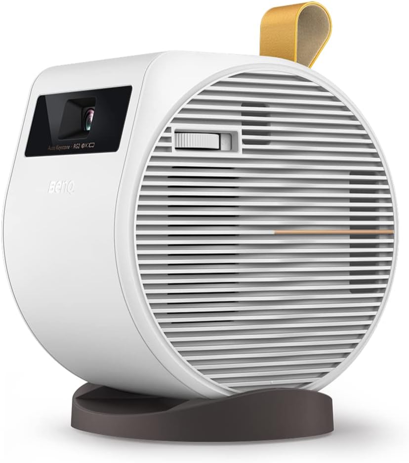 BenQ GV11 Mini Beamer, 135° Projektionswinkel an die Decke, 270˚ Bass-Erweiterung, Google Android TV