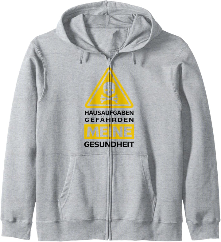 Hausaufgaben Gefährden Meine Gesundheit Schüler Schule Kapuzenjacke