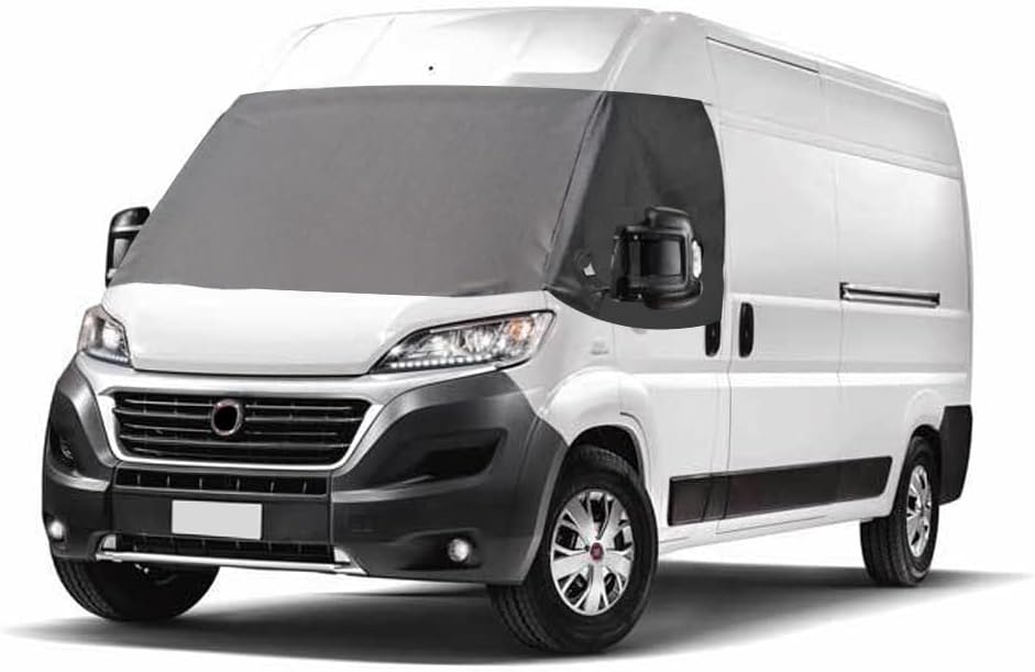 Frontscheiben Abdeckung Reisemobil passend für FIAT Ducato 2006–2014, Luxus Scheibenabdeckung Wohnmo