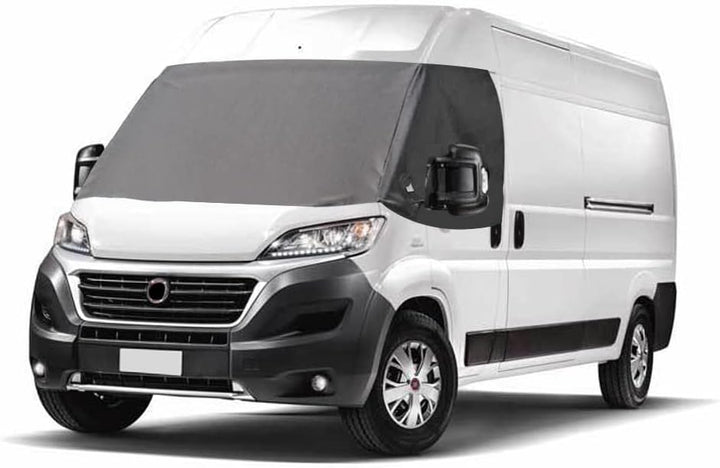 Frontscheiben Abdeckung Reisemobil passend für FIAT Ducato 2006–2014, Luxus Scheibenabdeckung Wohnmo