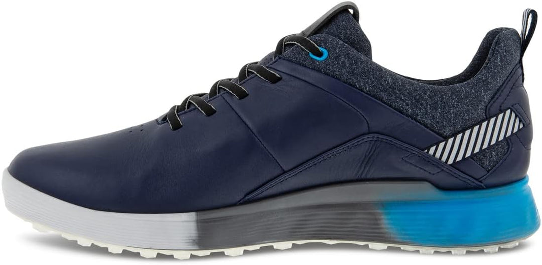 ECCO Damen Three Gore Tex Golfschuh, 41 EU Schmal Mitternachtsblau
